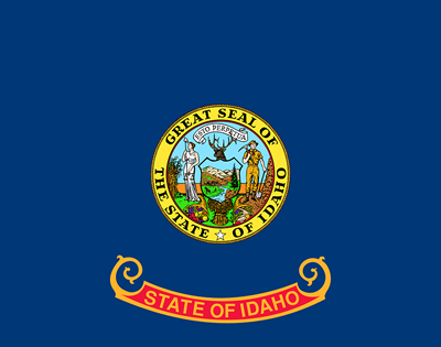 Idaho state flag.