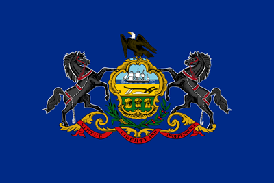 Pennsylvania state flag.