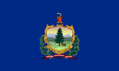 Vermont state flag.